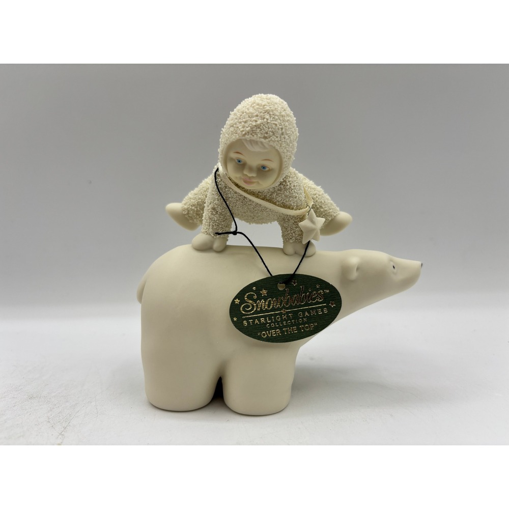 Department 56 1999 Vintage Snowbabies Starlight Games Over the Top 56.69004